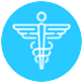 Medical crest icon